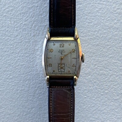 Elgin De Luxe Watch - Super rare vintage - 1940s - 10k Gold filled