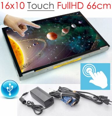 26'' 66cm OPENFRAME VGA MONITOR 1920x1200 FULL HD+ 16:10 TOUCHSCREEN DISPLAY M28