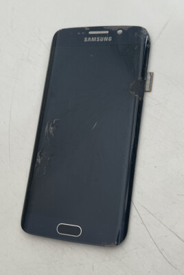 Original Samsung Galaxy S6 EDGE G925F LCD Display Touch Screen Bildschirm Blau