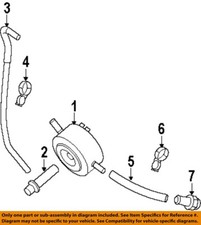 NISSAN OEM 03-25 350Z Cooling Oil Cooler-Oil Cooler Stud 2131343U0A