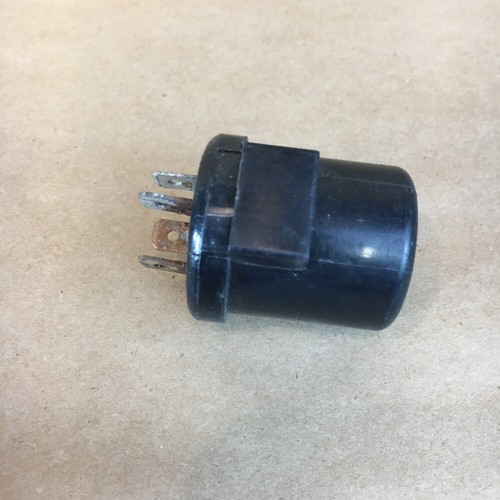 OEM Jaguar XJ XJS XJ6 Black Circle 4 Pin Relay Lucas 33358B 33358