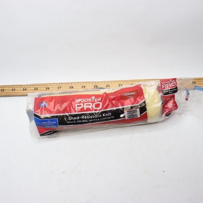 Wooster Pro Surpass Shed-Resistant Knit High-Density Fabric Roller Cover 