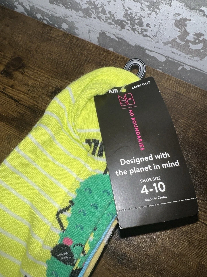 Новый с Ярлыками! 10 пар носков без границ для рассола еды бутерброда авокадо с низким вырезом на лодыжке - Изображение 2 из 4