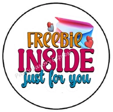 FREEBIE INSIDE JUST FOR YOU SMALL BUSINESS ENVELOPE SEALS LABELS STICKERS