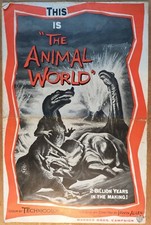 THE ANIMAL WORLD, Irwin Allen, Ray Harryhausen 1956 Pressbook 419