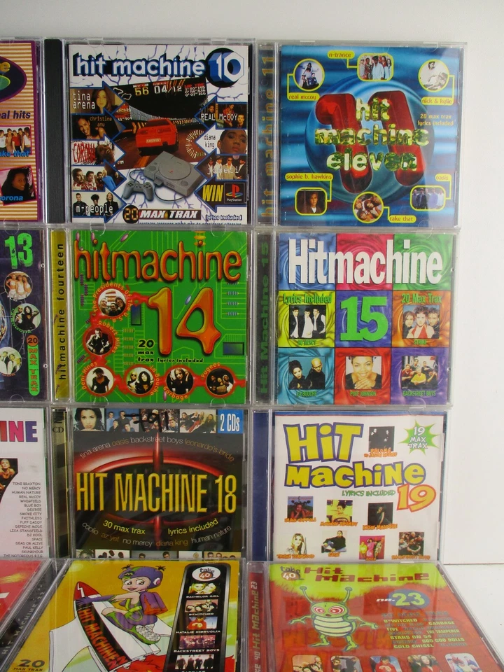 Paquete de 20 CD Hit Machine 8-9-10-11-12-13-14-15-16-17-18-19-20-21-22-23-25-26-27-28 Foto 4 de 4