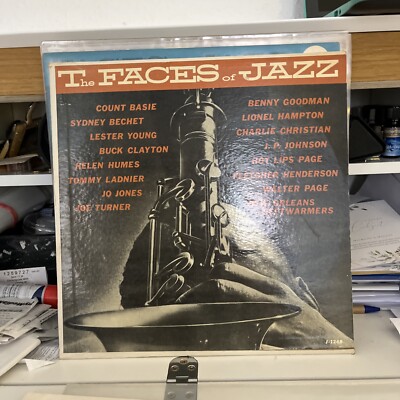 THE FACES OF JAZZ 1 LP VARIOUS X401