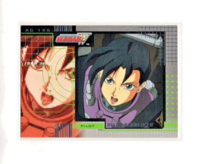 EVA SCHULZE KNABE（エヴァ　シュルツ　クナーベ） 2000 Upper Deck Gundam Wing Mobile Suit #GW-83 Hilde Schbeiker | eBay