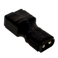 All Black No Wires: Male XT30 to T-Plug Female - Genuine AMASS Connectors