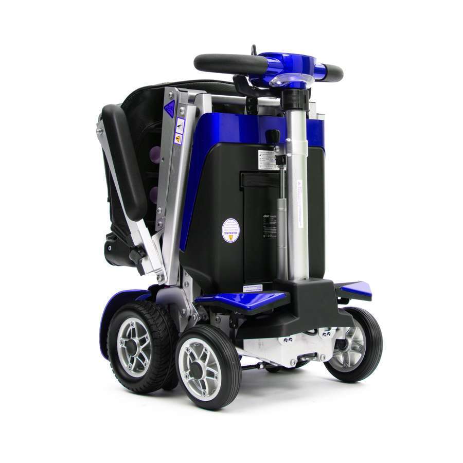 Drive AutoFold Elite Electric Mobility Scooter - Blue or Red