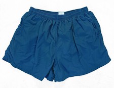 Crazy Shirts Hawaii VTG U.S.A. Made Mesh Lined Pocket Swim 4" Shorts Men's Large