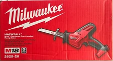 Milwaukee 2625-20 M18 volt Hackzall Reciprocating Saw New in Box