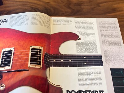 アンプ付 Ibanez roadstarⅡ 1983年製 アイバニーズ ギター 1983-1984 Ibanez Roadstar II and Artist electric guitar catalog