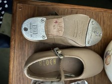 Bloch Leather Tap Shoes  Style S0302 Color Tan "Tap On"