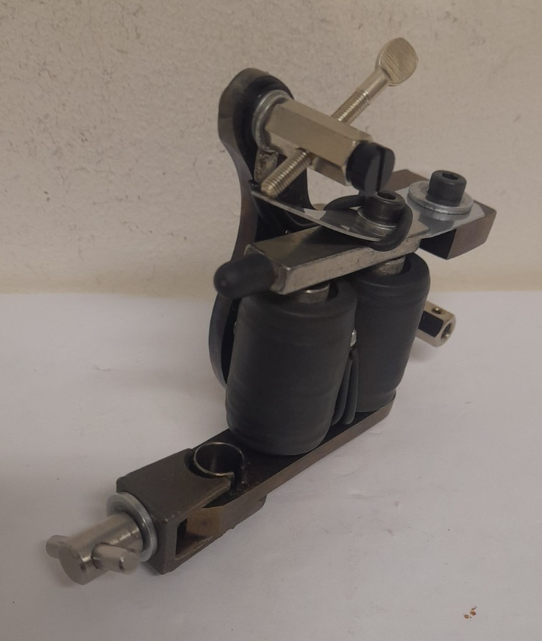 Genuine Micky Sharpz 2010 Iron T-Dial tattoo machine shader | eBay UK