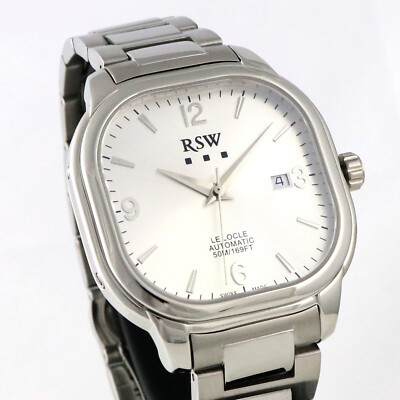 RSW - Le Locle Automatic - RSWA122-SS-1 Herrenuhr Komplettset Neu