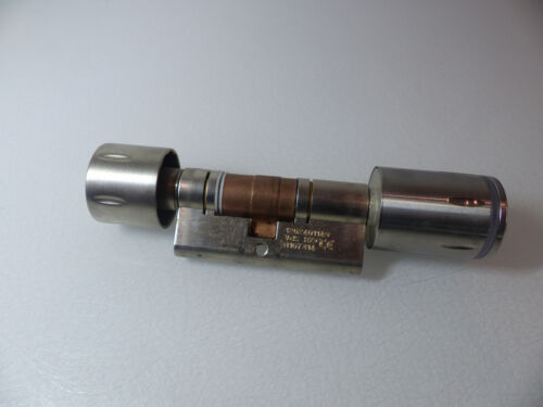 Cylindre de fermeture électronique DOM Protector dimensions 30/35 mm porte verrouillage - Photo 1/2
