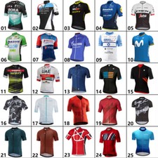 Radfahren Radtrikot Herren Atmungsaktiv Fahrradtrikot Kurzarm Cycling Jersey Neu
