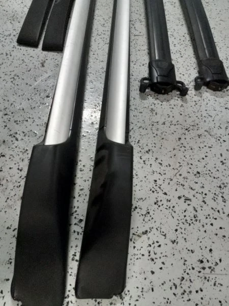 2005 - 2006 PAR DE BARRAS TRANSVERSAIS BAGAGEIRO DE TETO CHEVROLET EQUINOX 972 - Imagem 4 de 4