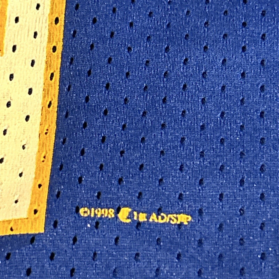 Camiseta deportiva de hockey de colección de los 90 verde boliche de la Universidad Estatal - para hombre pequeña S Foto 3 de 4