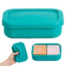Large Travel Soap Container Leak Proof, Silic...