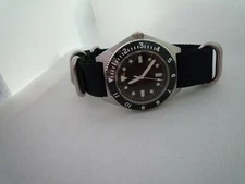 AUTOMATIC DG 2813signed Time Arrow Military Ben Type 1 316 sapphire white hands