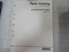 PM198 1998 Volvo Penta Master Parts Index Prelim Edition Parts Catalog 7797290-9