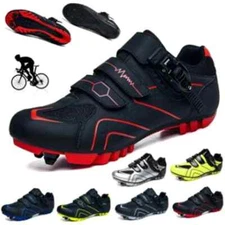 Men's MTB Cycling Speed Sports Shoes Outdoor Road Bicycle Clip on Pedals Sneaker