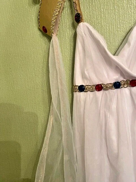 Disfraz de Diosa Egipcia/Griega Halloween Talla Mediana (8-10) Foto 3 de 4