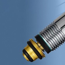 Reliable Brass Angle Valve Faucet with Rubber Seal for Leakage Control
