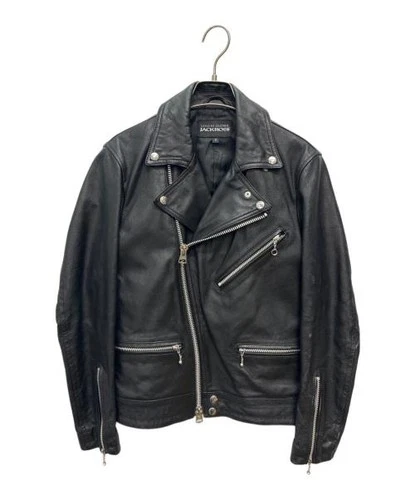 JACKROSE                    Goat leather rider jacket black 280701J - product listing photo