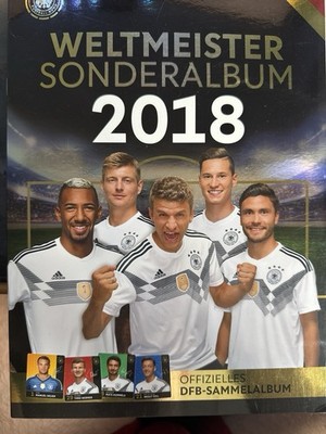 Weltmeister Sonderalbum 2018 DFB Sammelalbum vollständig - REWE Fußballkarten