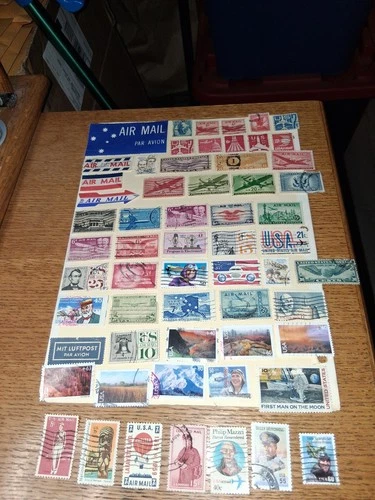 SL 1253/ Used Airmail Stamps us stamps collections lots