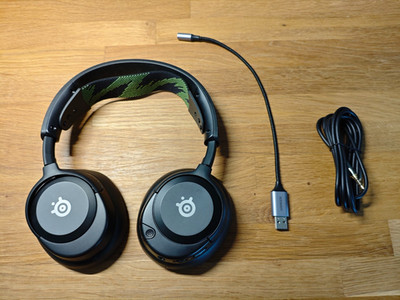 SteelSeries Arctis Nova 1 - kabelgebunden (schwarz) +++ SEHR GUT MIT TRRS-USB !!