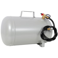 5 Gallon Aluminum Air Tank Portable Compressor Tank With Pressure Gauge Safety 5 Gallon Aluminum Air Tank Portable Compressor Tank With Pressure Gauge Safety
