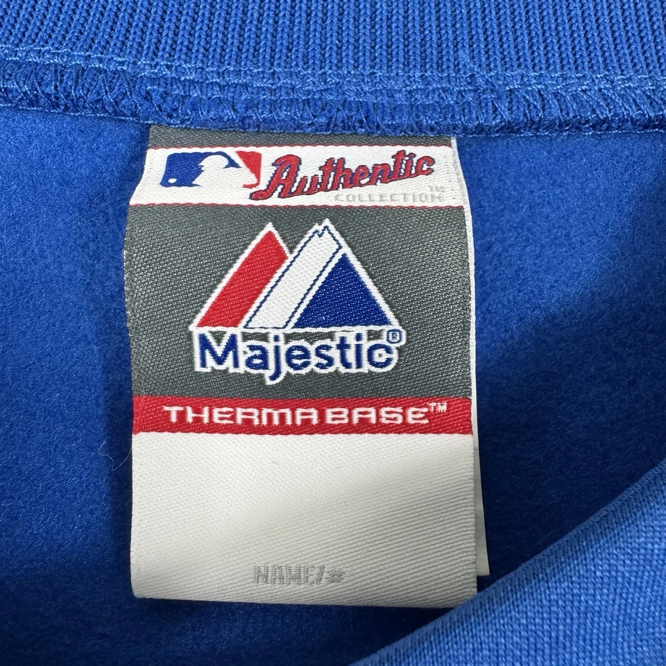 Majestic MLB Authentic Collection 2012 All Star Game Therma Base Sweatshirt 2XL - Image 3 of 4