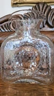 Blenko Handblown Glass Water Bottle 384 Crystal Pitcher Double Spout