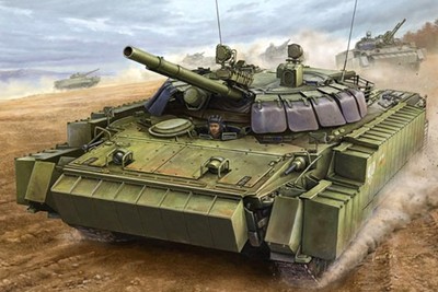 Trumpeter 00365 BMP-3 W/ERA TILES 1:35 Model Kit