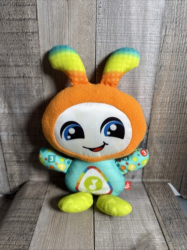 Fisher Price DJ Groovin' Go Light Up Plush Musical Baby Toy