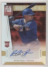 2015 Panini Elite Rookie Essentials Signatures 15/75 Ryan Rua #20 Auto 0b2