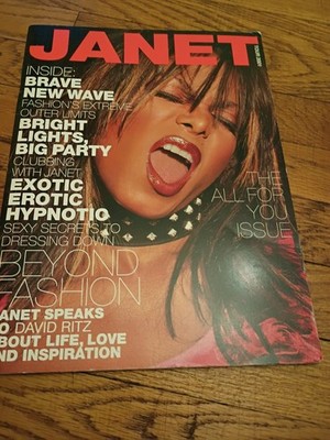  Janet Jackson All For You Concert Tour  2001 Program Book 