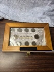 The Historic INDIAN HEAD CENT Collection in Presentation Maple Case - 10x coins