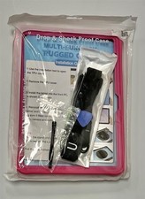 UWOIST Drop Shock Proof Pink Case for Ipad 10 Tablet with Hand/Shoulder Strap