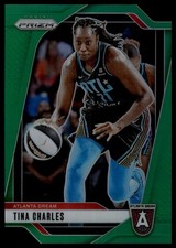 2024 Panini Prizm WNBA #36 Tina Charles Green Prizms