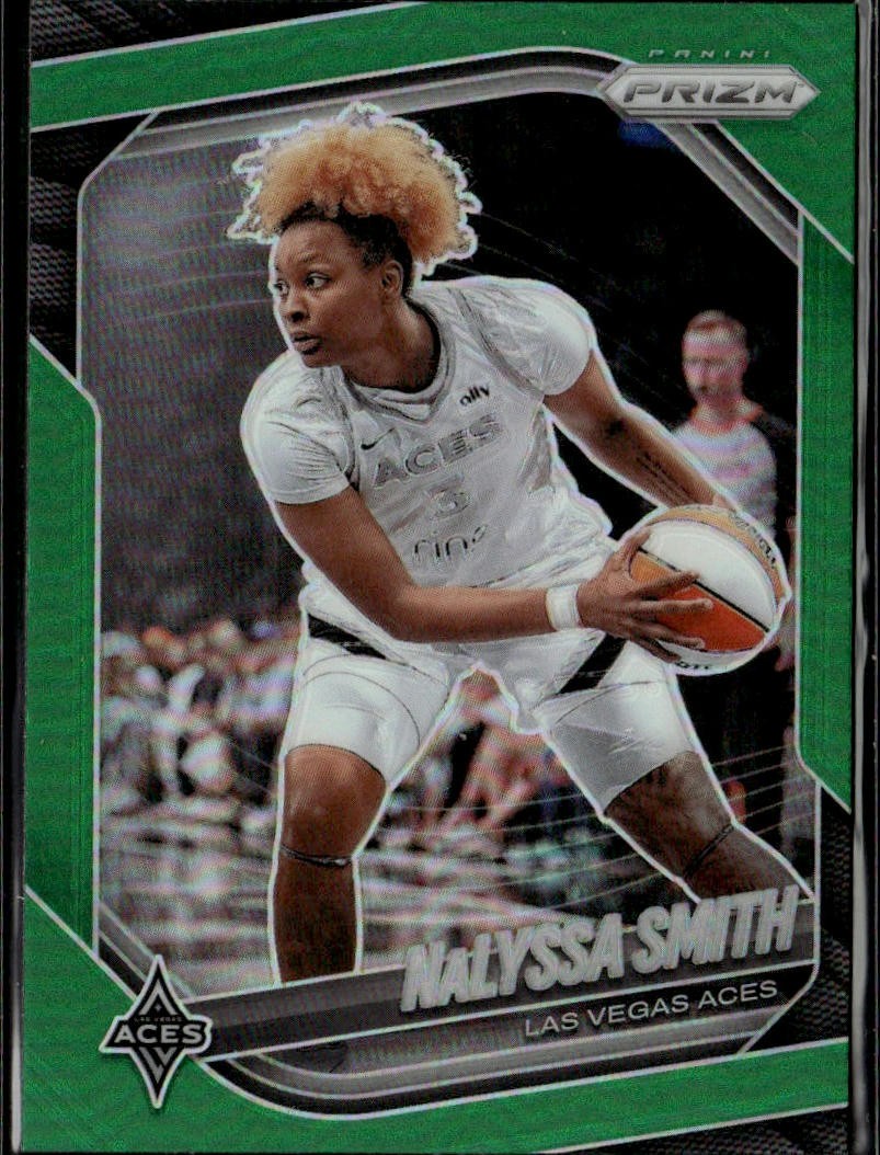 2025 Panini Prizm WNBA Green Prizms NaLyssa Smith #119 | Las Vegas Aces