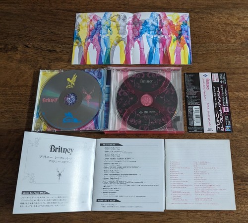 Used BRITNEY SPEARS Britney Secret Diary Japan Edit. CD+DVD(+4 Bonus Tracks&Obi)
