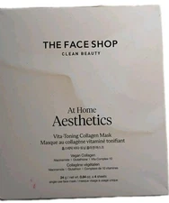 The Face Shop At Home Aesthetics Original Vegan Collagen Mask (4ea)