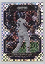 2022 Panini Prizm Power Plaid Prizm 75/75 Ronnie Dawson #39 0q3