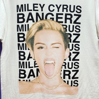 Miley Cyrus Bangerz T-Shirt Cotton Men All Size T-Shirt