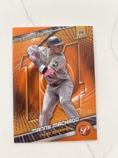 2025 Topps Pristine - Perseverance Manny Machado #1/15 Orange Padres